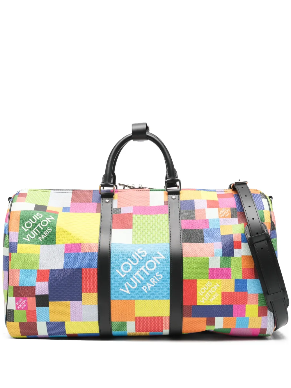 Louis Vuitton Pre-Owned 50 Keepall bandoulière duffle bag | Yellow | Image 1