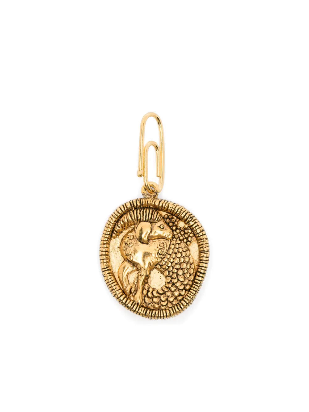 Aurelie Bidermann Capricorn zodiac charm - Gold
