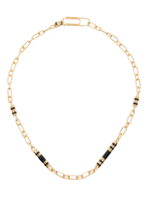 Aurelie Bidermann Positano paperclip necklace