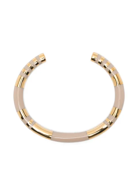 Aurelie Bidermann Positano praline striped bracelet