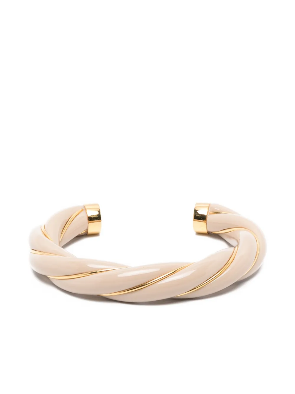 Aurelie Bidermann Diana twisted bracelet - Oro