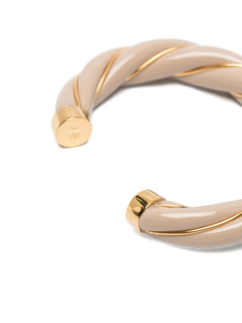 Aurelie Bidermann Diana twisted bracelet - Goud