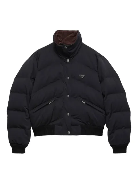 Prada logo-detail padded jacket