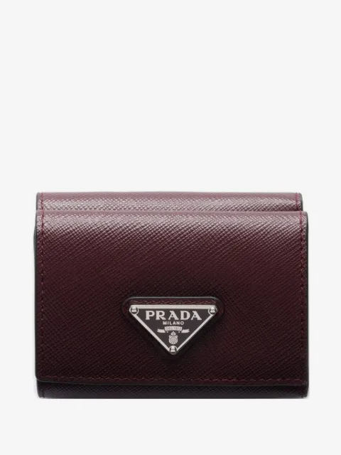 Prada cartera con logo