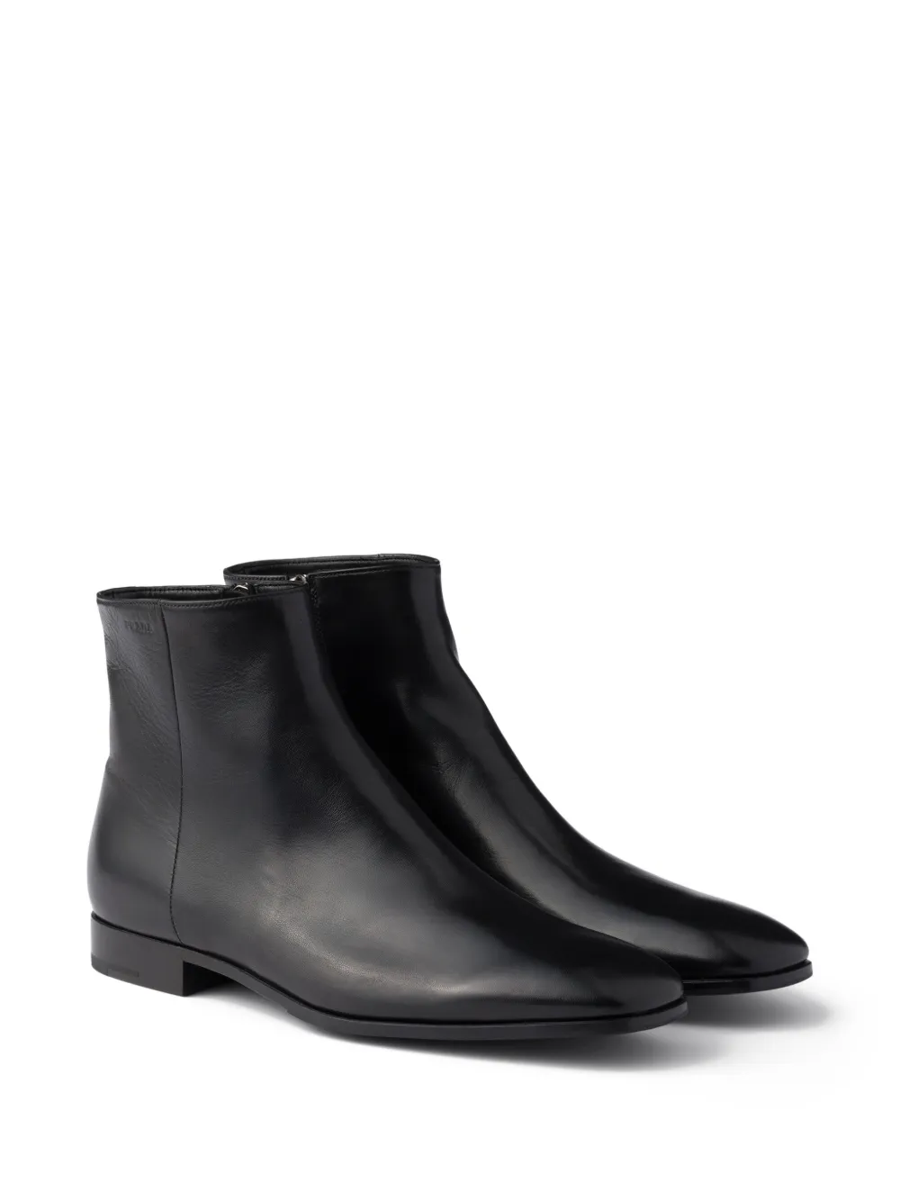 Prada bottines en cuir à fermeture zippée 25 mm | bottines chelsea | Image 2