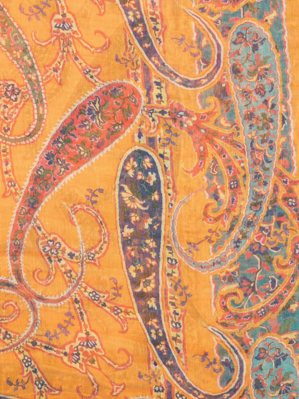  Etro Paisley-print Scarf - Orange 