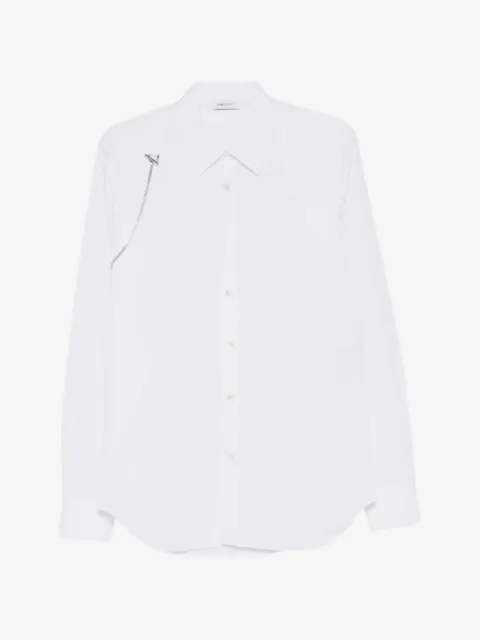 Alexander McQueen chain-detail shirt