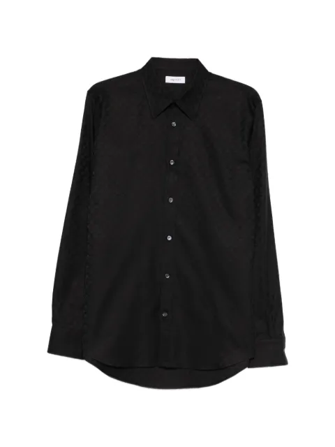 Alexander McQueen skjorta med dödskallemönster