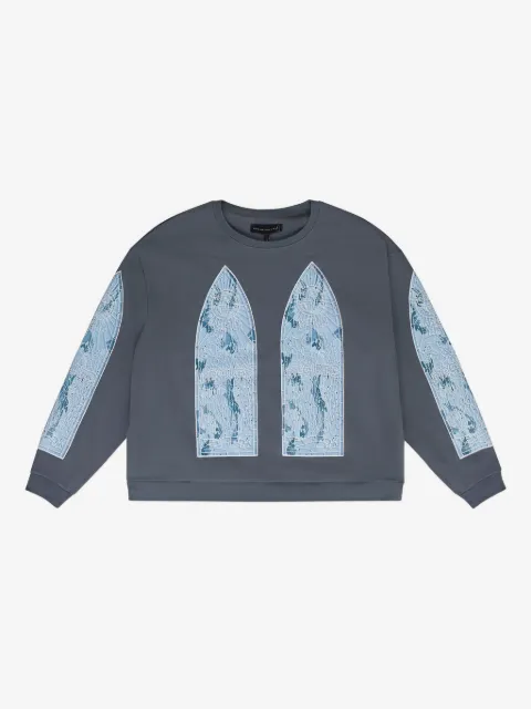 Who Decides War graphic-print crew-neck sweatshirt