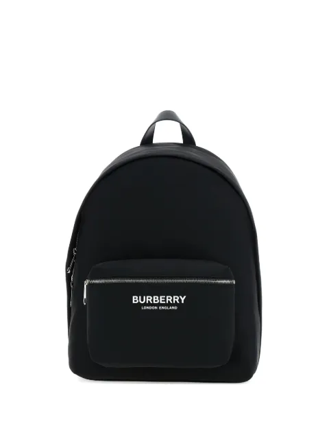 Burberry  logo-print zip-around backpack