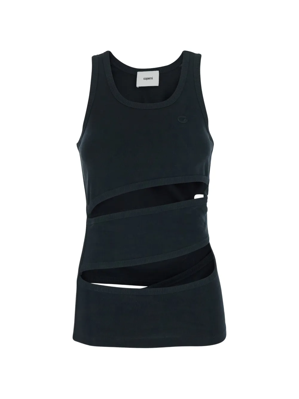 Coperni cutout detail tank top - Nero