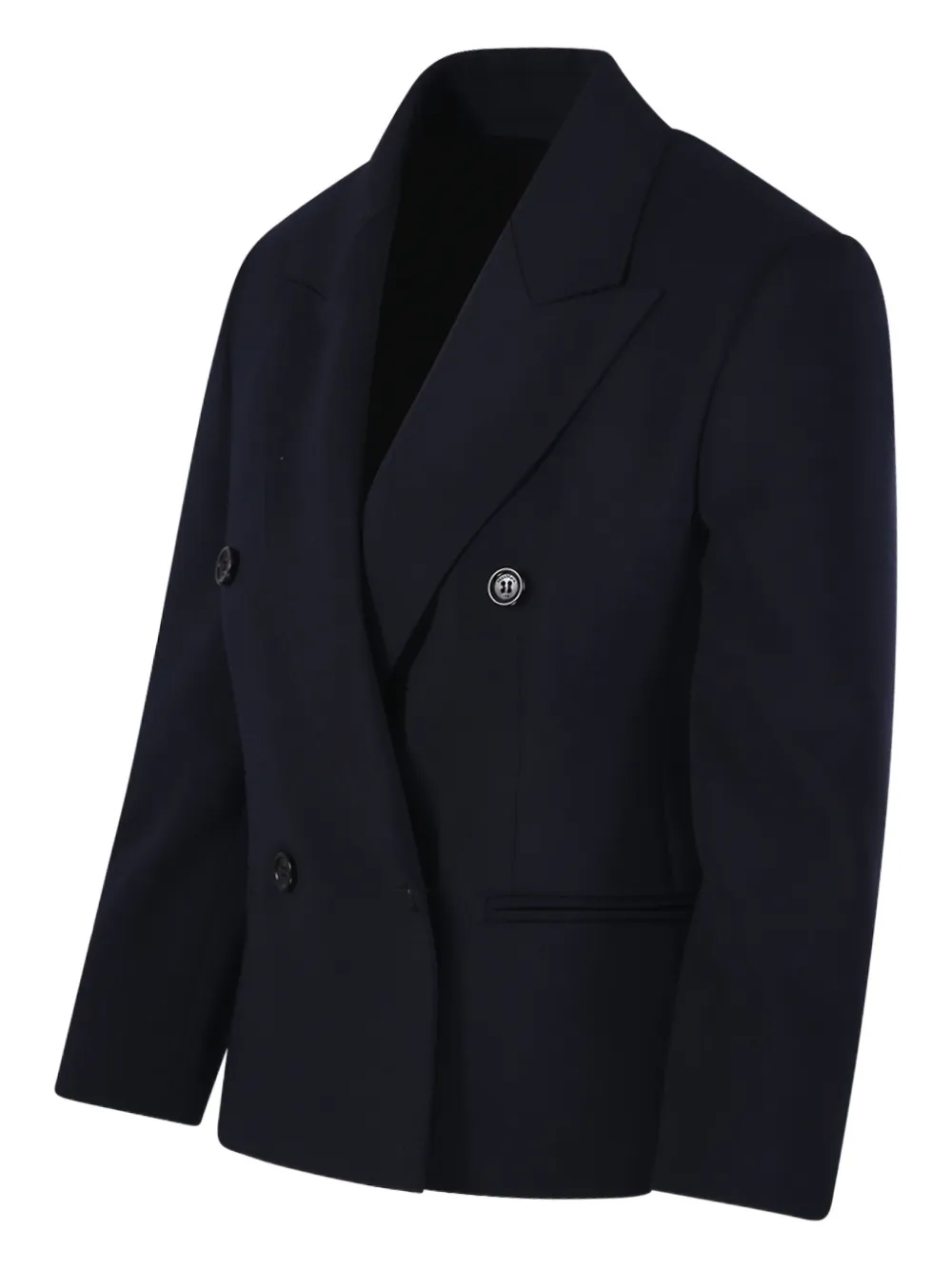  Max Mara Double-breasted Blazer - Blue 