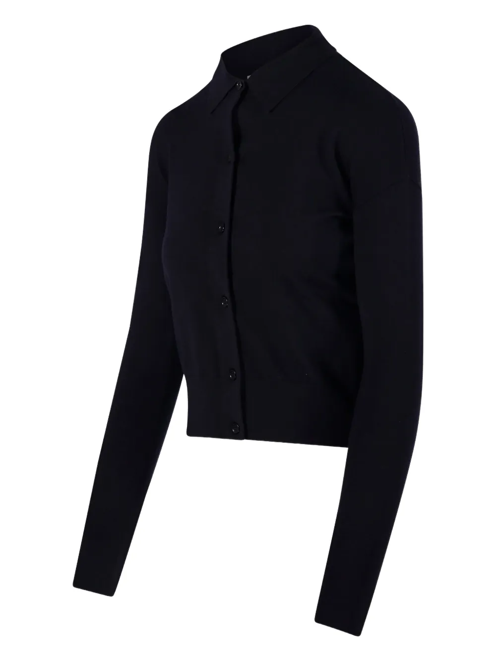Buttoned Collared Cardigan