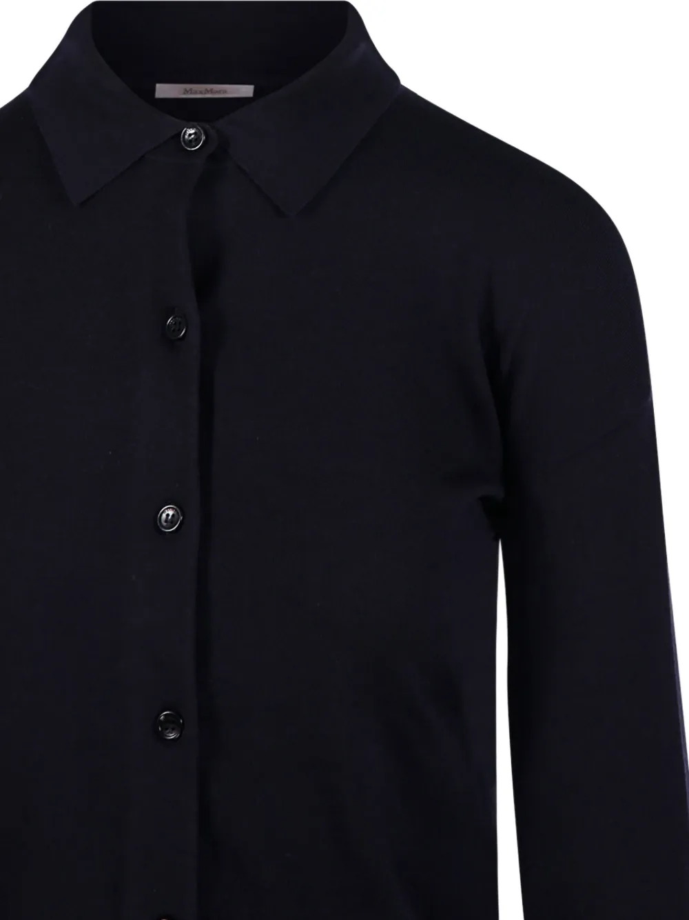Buttoned Collared Cardigan