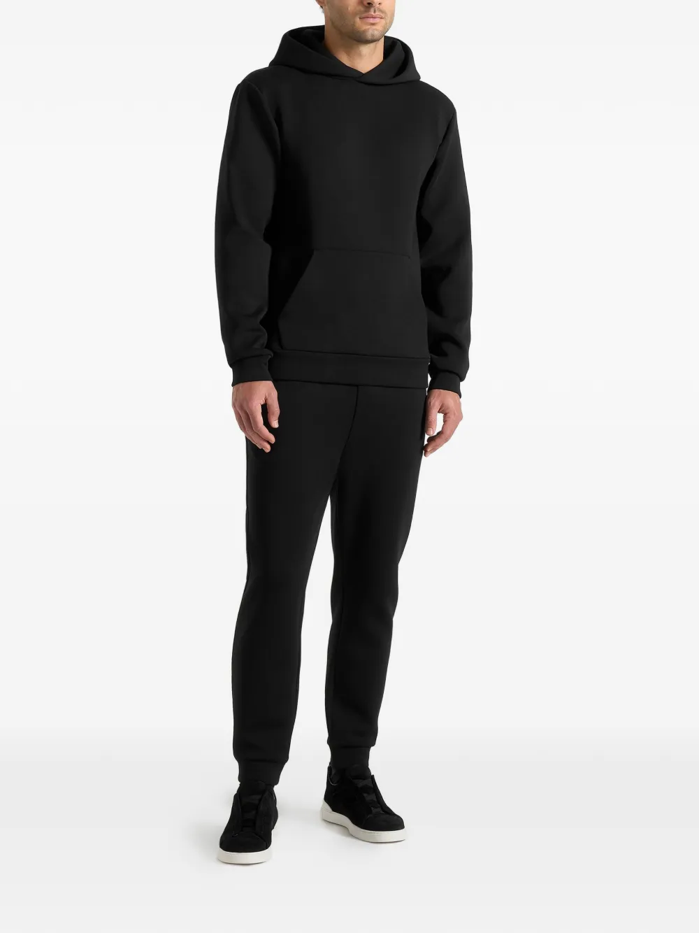 Manière De Voir Drew regular-fit hoodie Zwart