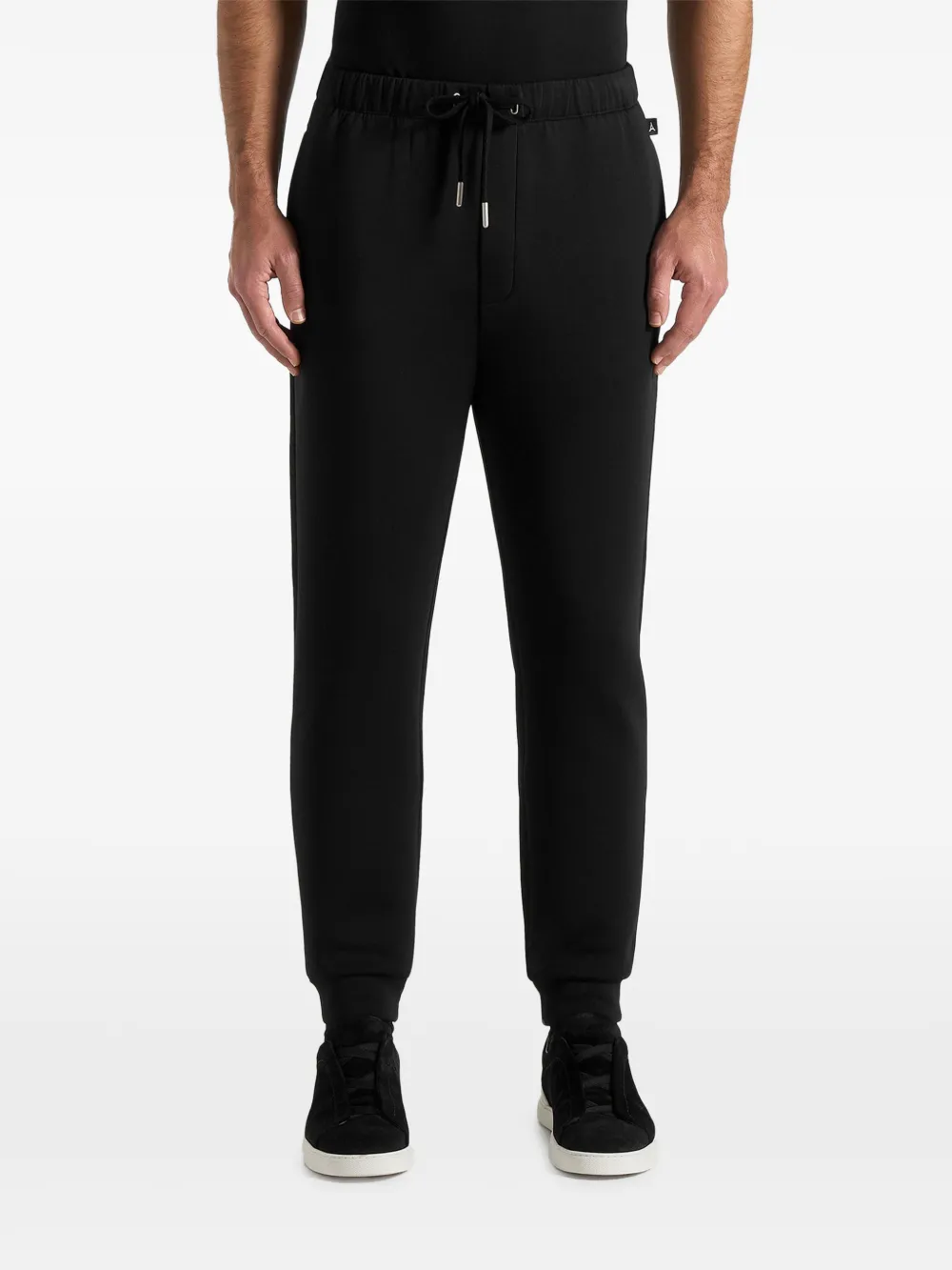 Manière De Voir Dion drawstring track pants - Nero