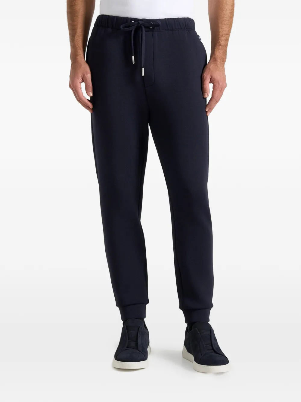 Manière De Voir Dion drawstring track pants - Blu