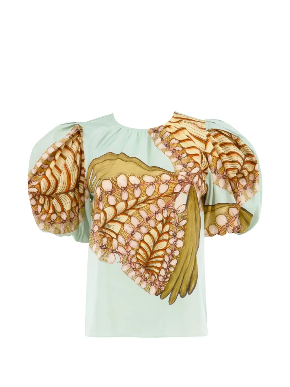 Ulla Johnson Ravena puff-sleeve top - Blu