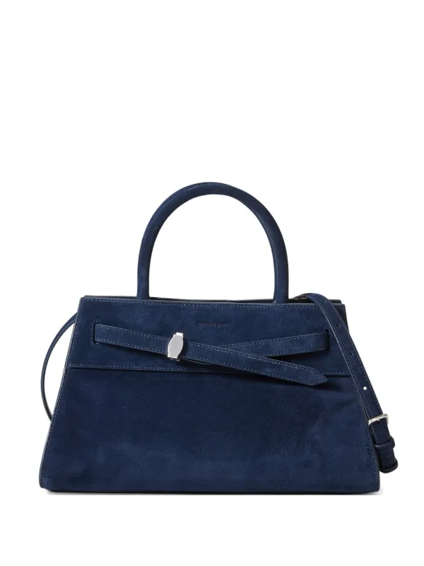 Veronica Beard Suede Dash Bag in Blue