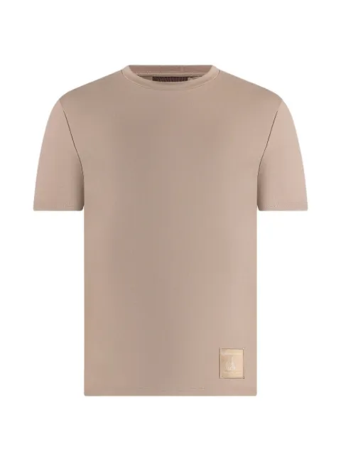 Manière De Voir Matteo regular-fit taupe cotton T-Shirt