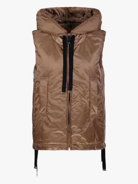 Max Mara drawstring-hood gilet