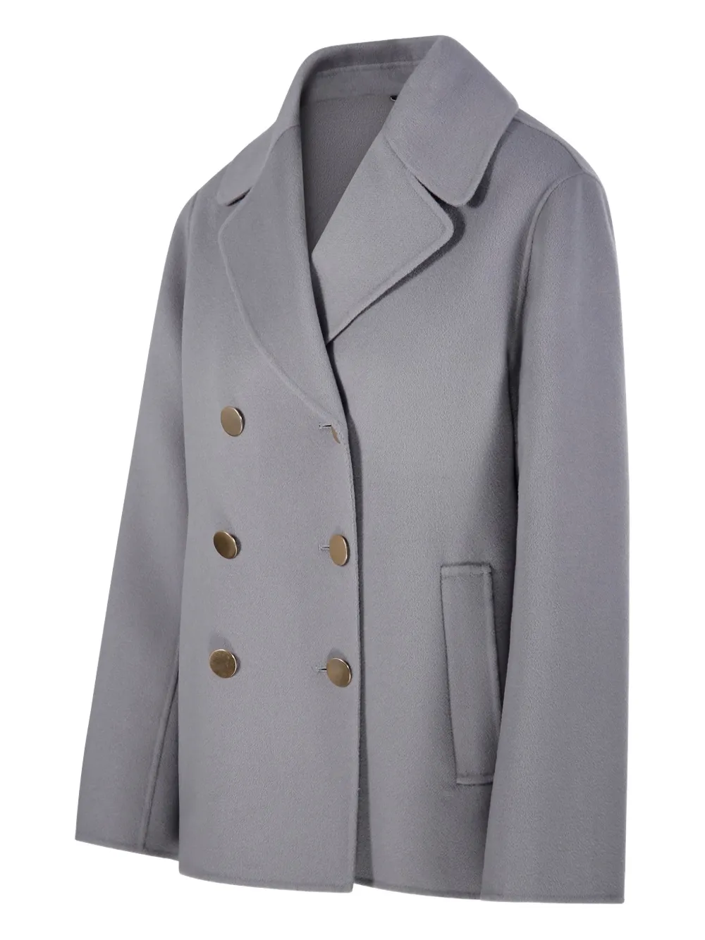 's Max Mara Abrigo Con Botones - Gris 