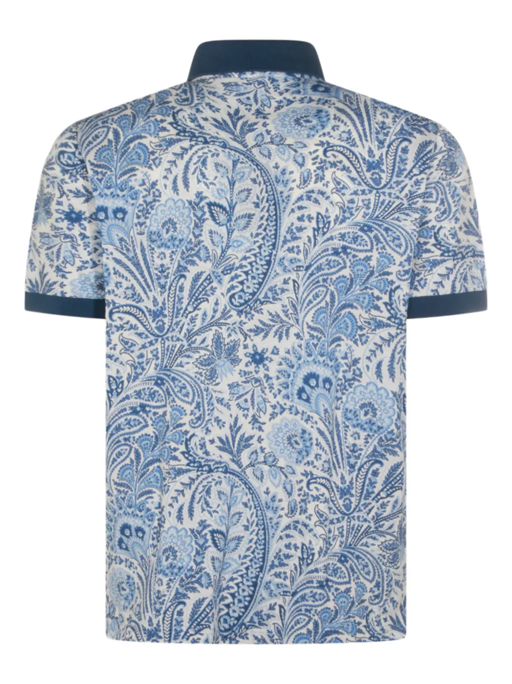 ETRO Poloshirt met paisley-print Wit