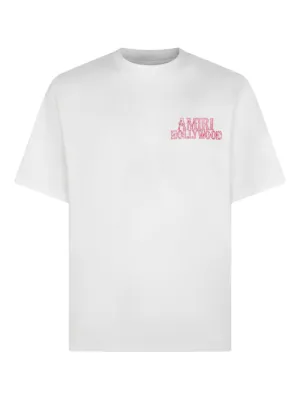 Burberry Camiseta De Algodão Com Estampa De Logo | Branco