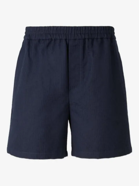 Balmain bermuda con monograma