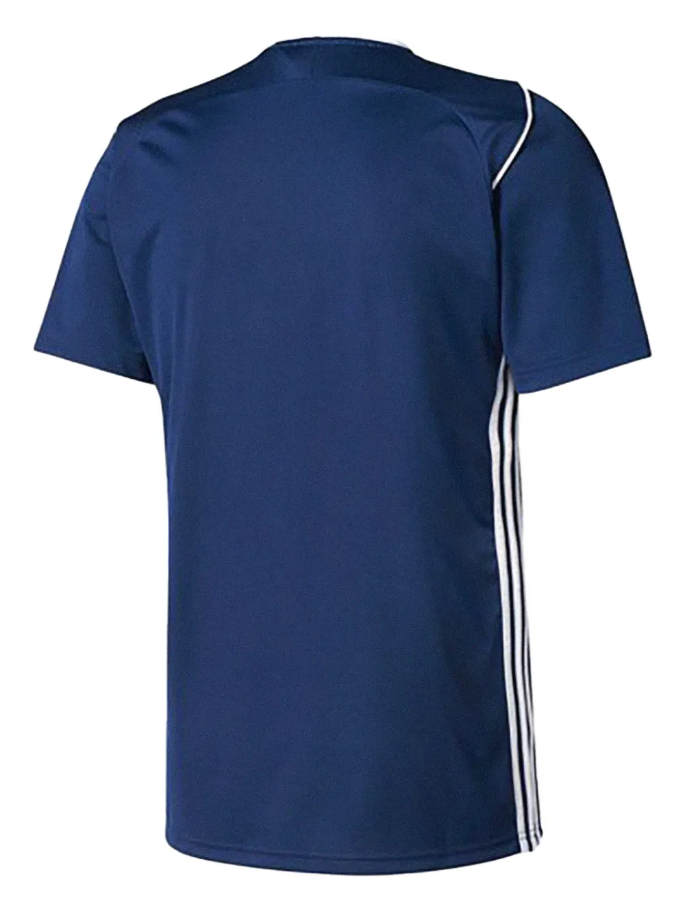 adidas Gestreept T-shirt Blauw