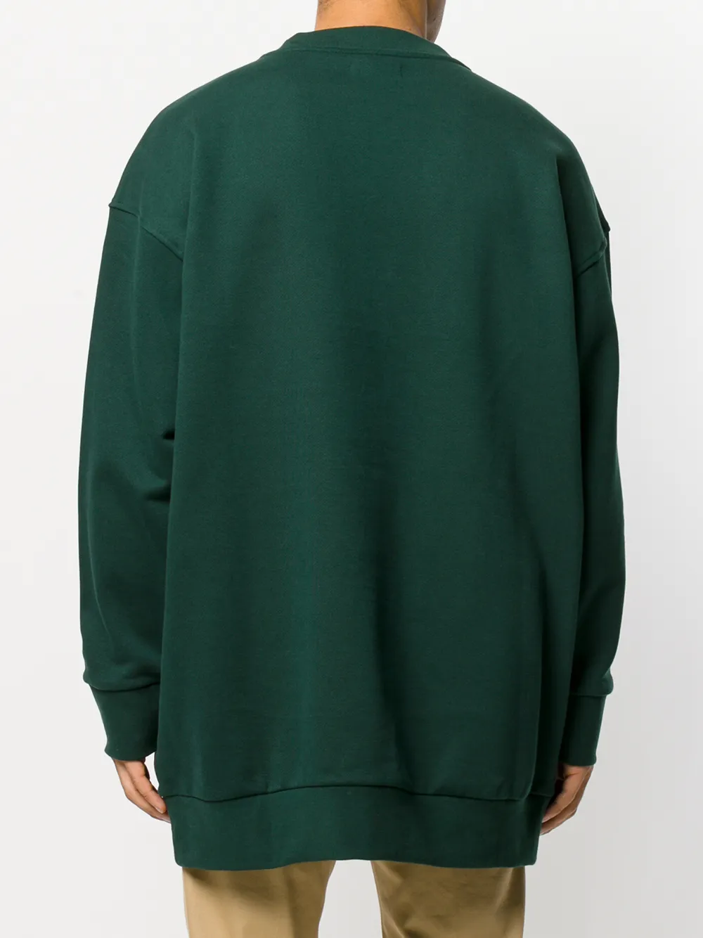 adidas Sweater met ronde hals Groen