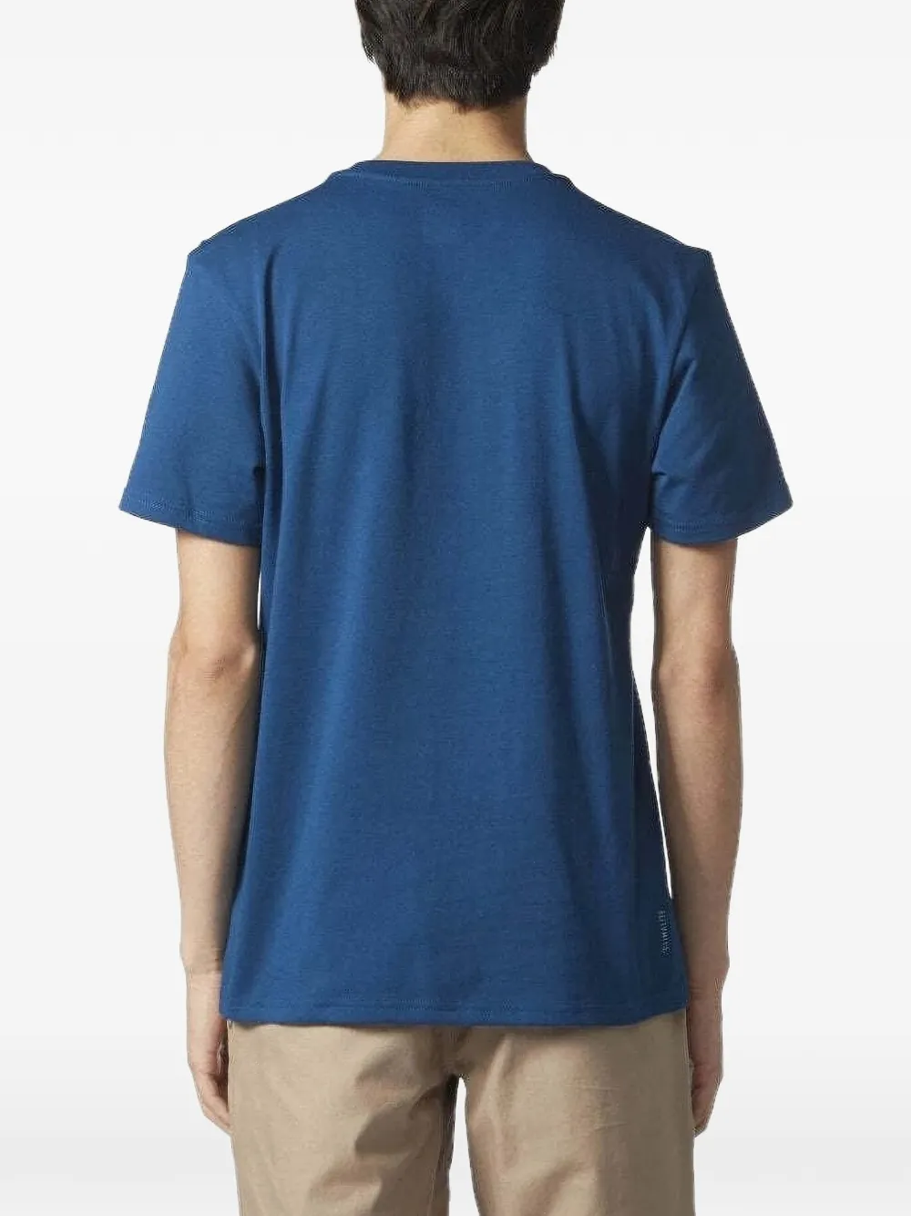 adidas Trefoil Clima 3.0 T-shirt met logoprint Blauw