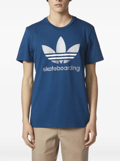 adidas Trefoil Clima 3.0 logo-print T-shirt