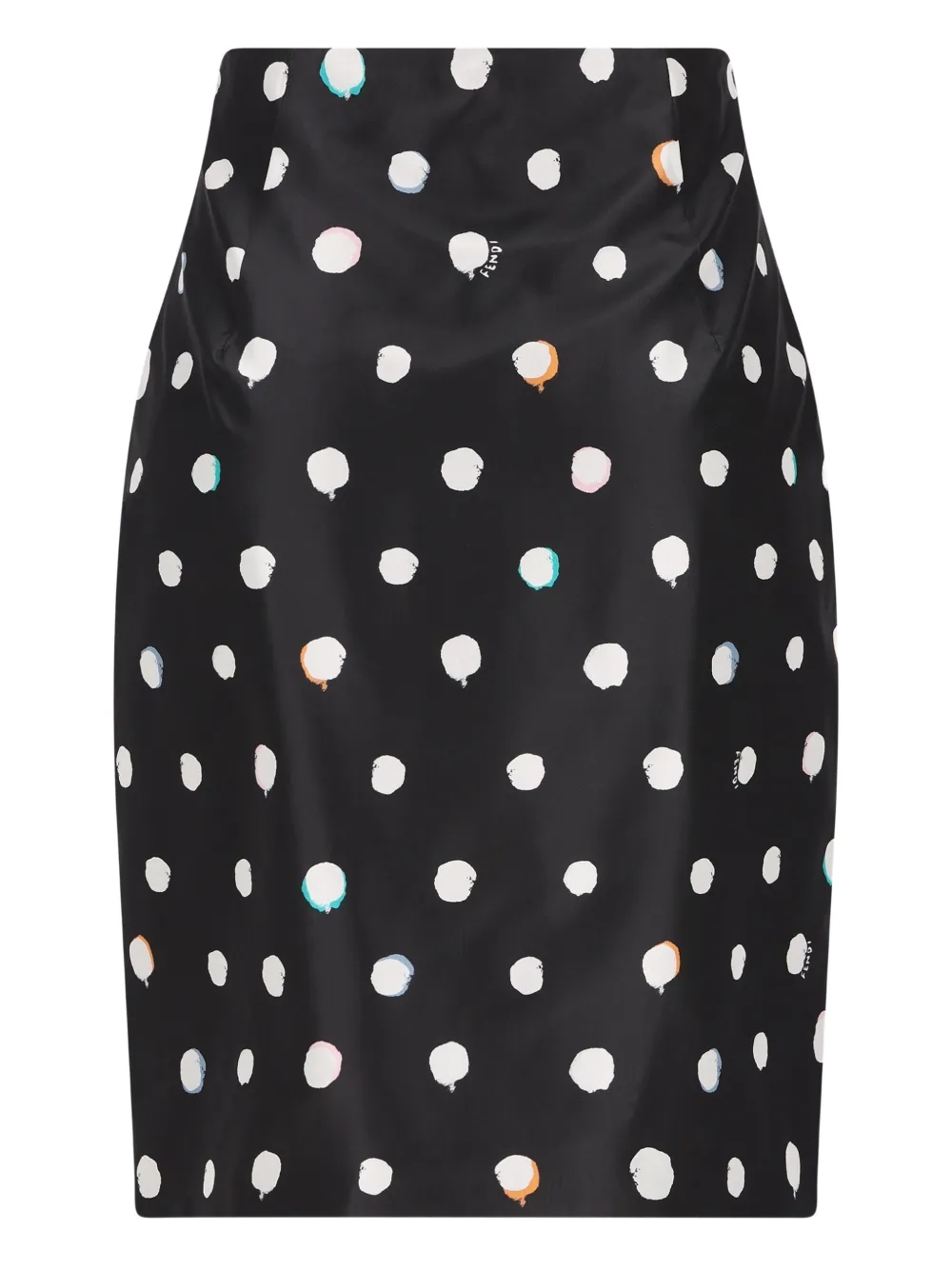FENDI Falena Dots mini-rok met print - Zwart