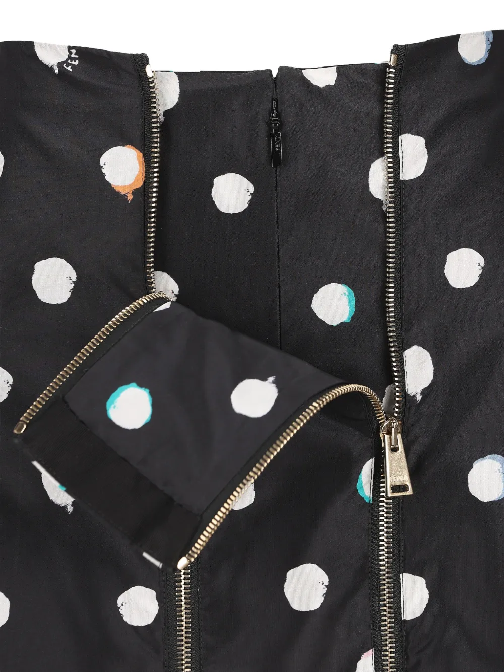 FENDI Mini-rok met stippen Zwart