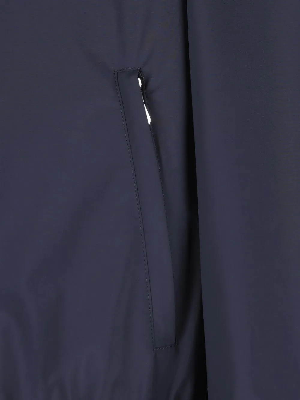 Brunello Cucinelli Bomberjack met hoge hals en rits Blauw