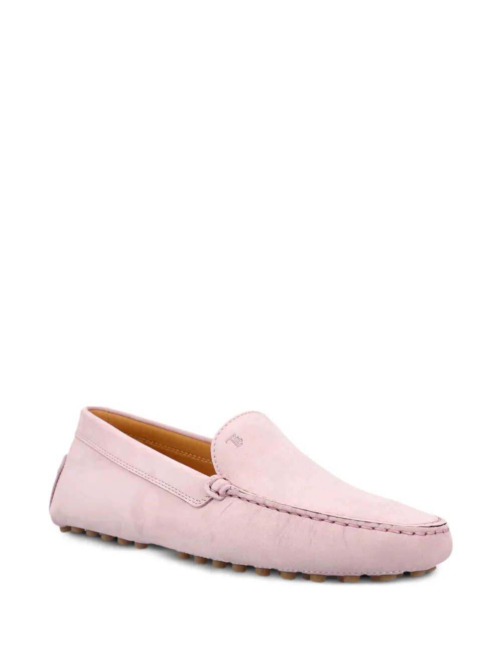 Tod's leather loafers - Roze