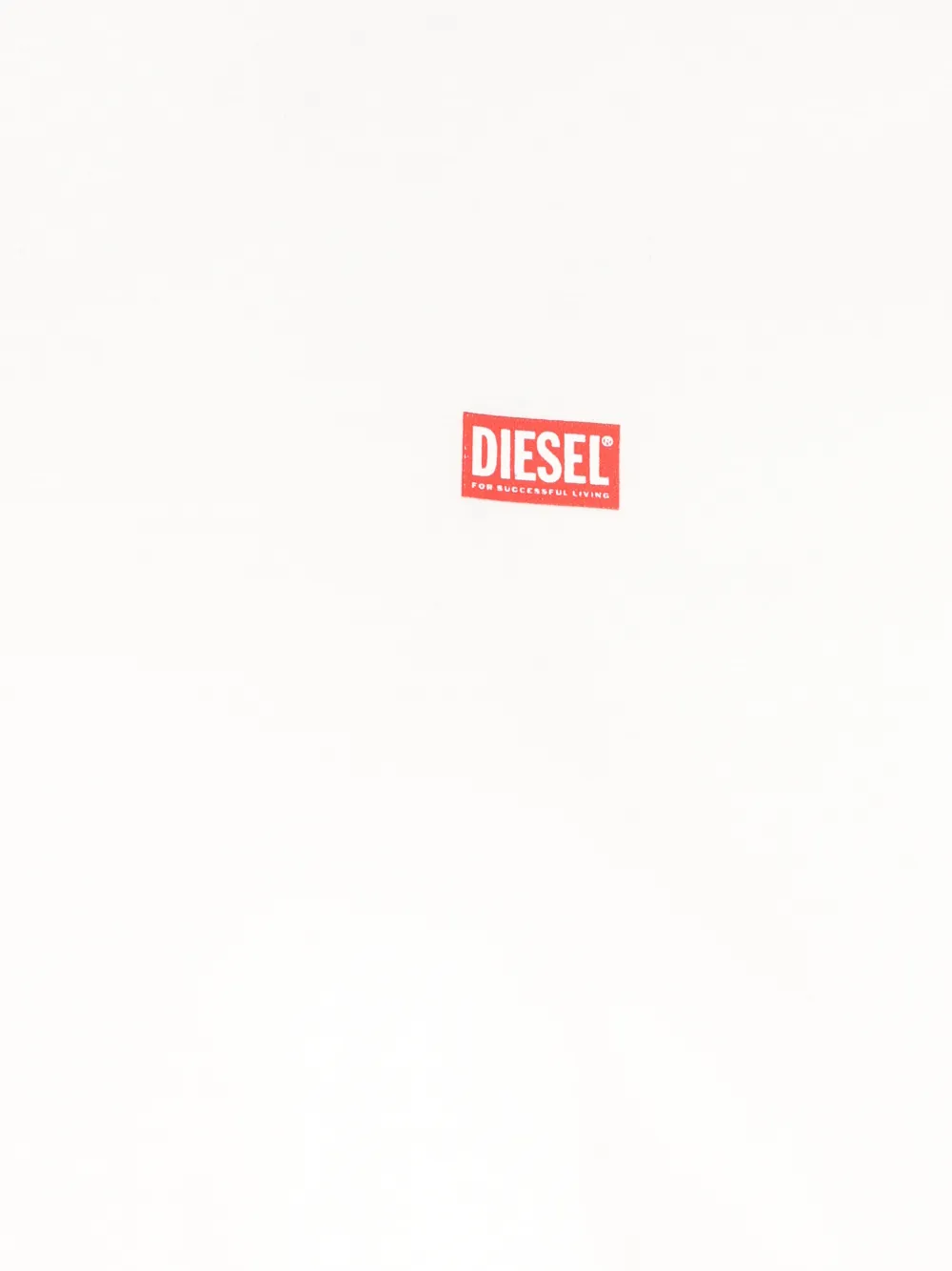 Diesel T-Miegor T-shirt met logoprint Wit