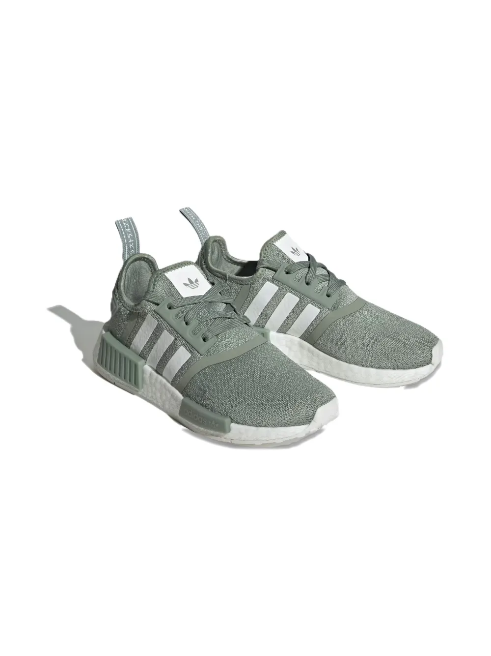 Adidas Kids NMD R1 J striped sneakers Groen