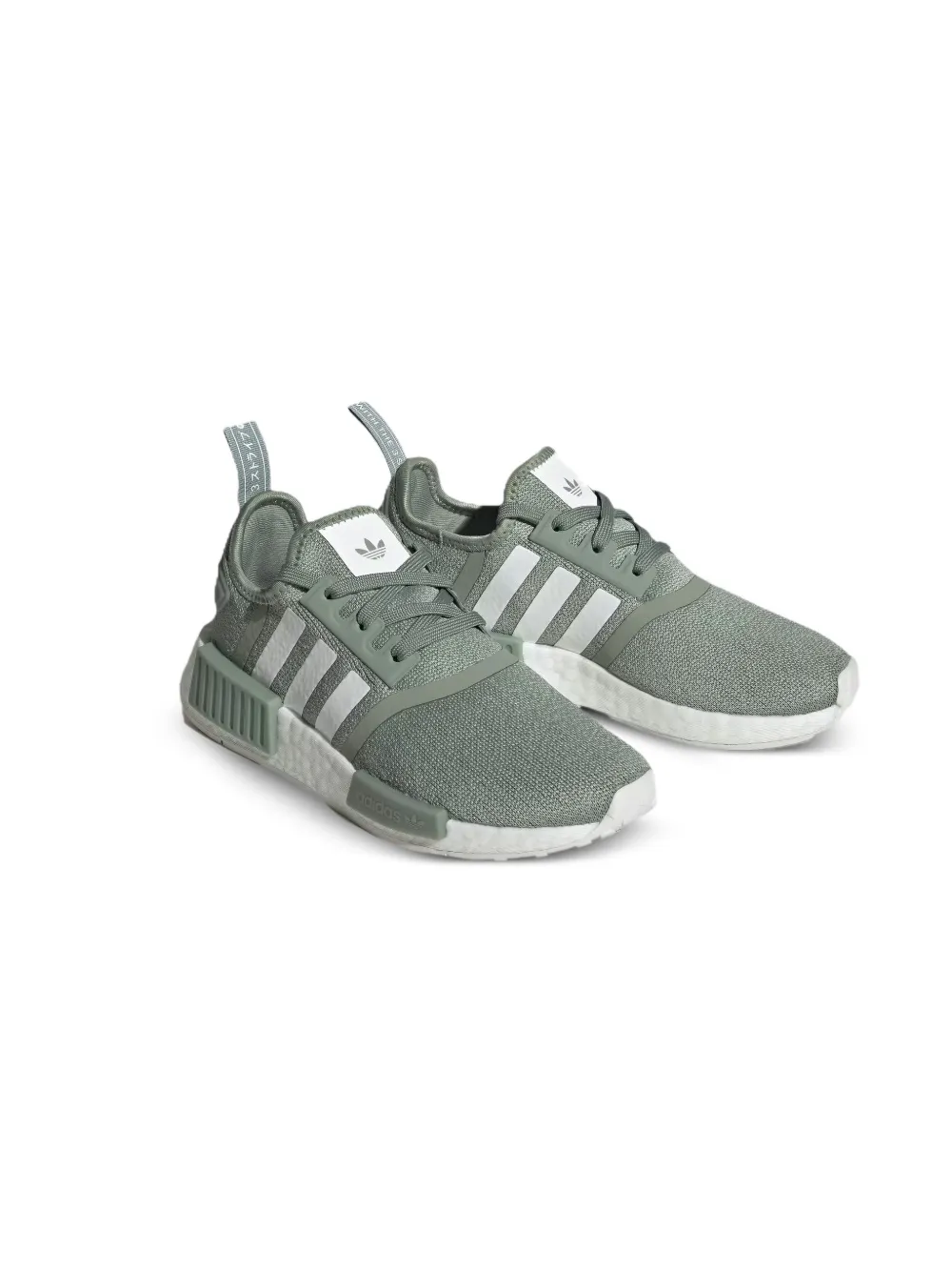 adidas Kids NMD R1 J striped sneakers - Verde