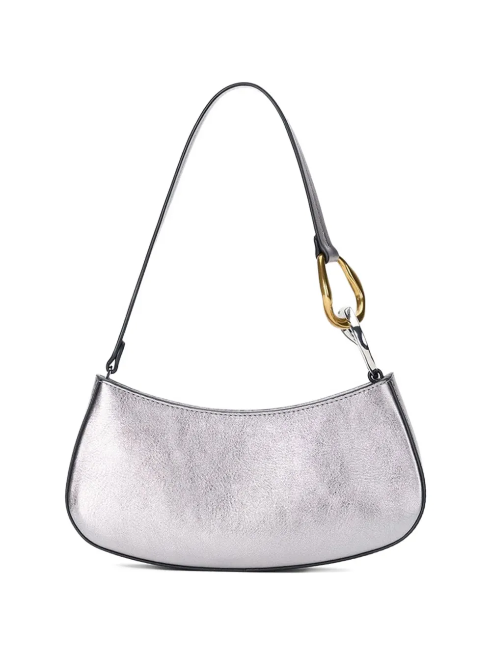 STAUD Mini Ollie tote bag - Argento