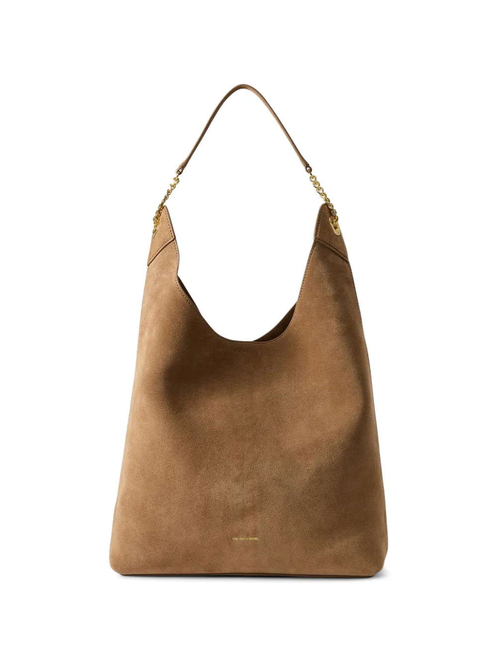 Veronica Beard chain suede shoulder bag - Neutrals