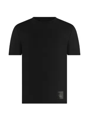 Matteo regular-fit black cotton T-Shirt 2