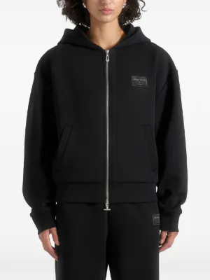 WACKO MARIA ブラック ジップアップパーカー WACKO MARIA ジップアップ パーカー | ブラック | FARFETCH JP