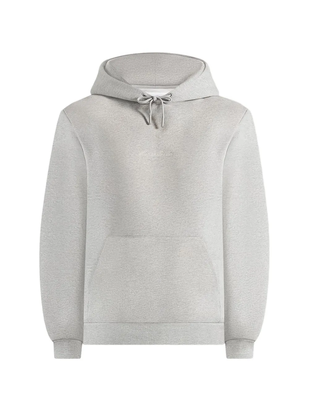 Manière De Voir Gustave kangaroo-pocket hoodie - Grigio