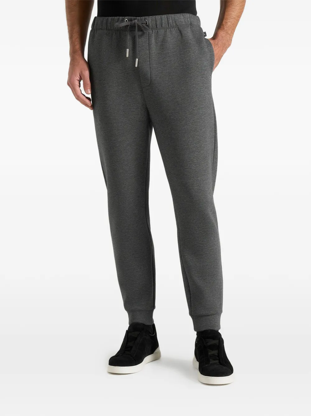Manière De Voir Dion drawstring track pants - Grau