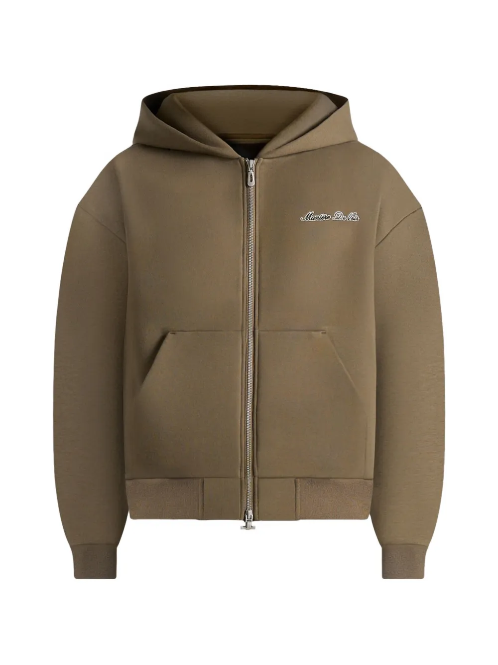 Manière De Voir Zia zip-fastening sweatshirt - Verde