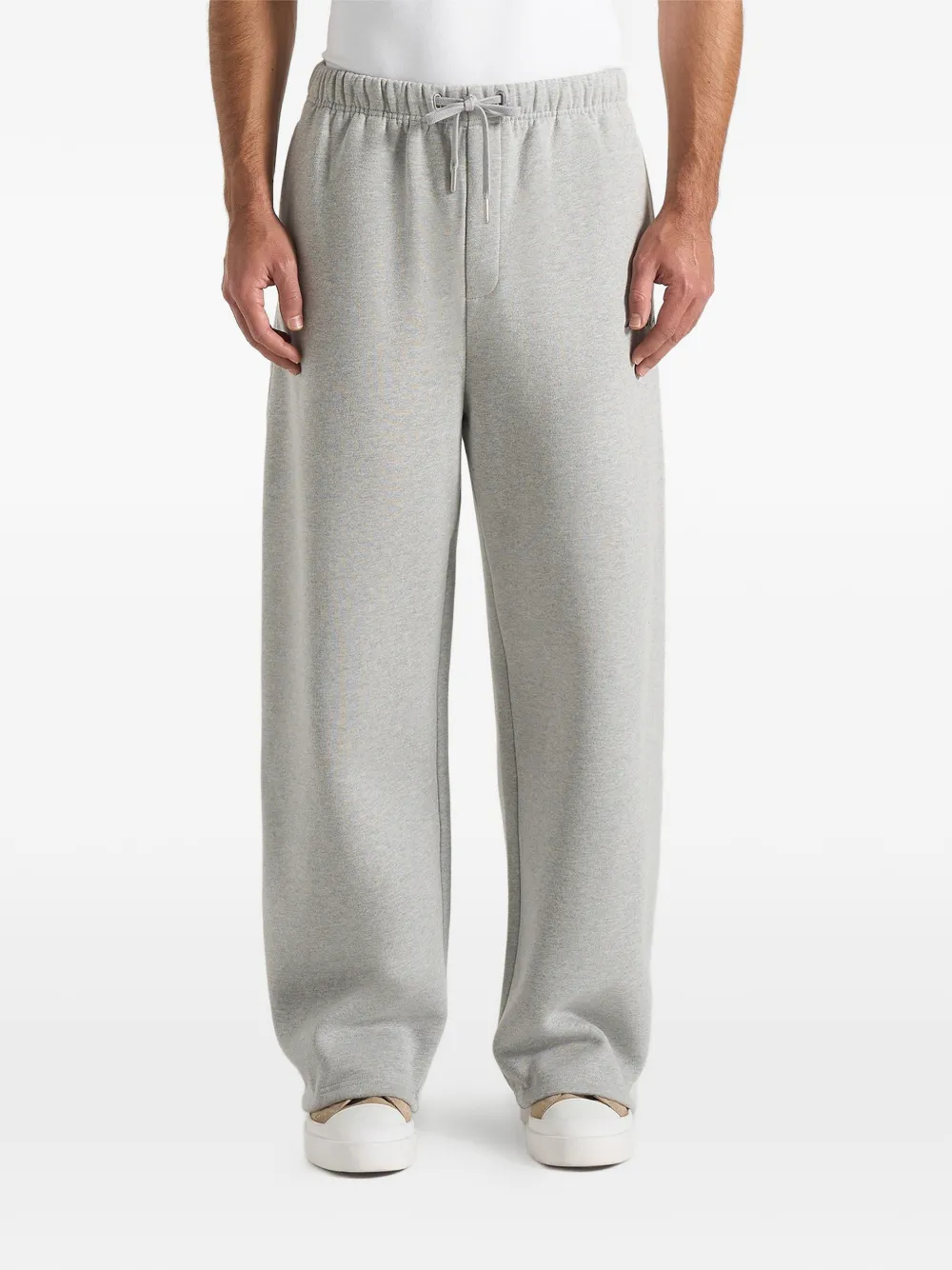 Manière De Voir Taylor logo-embroidered track pants - Grigio