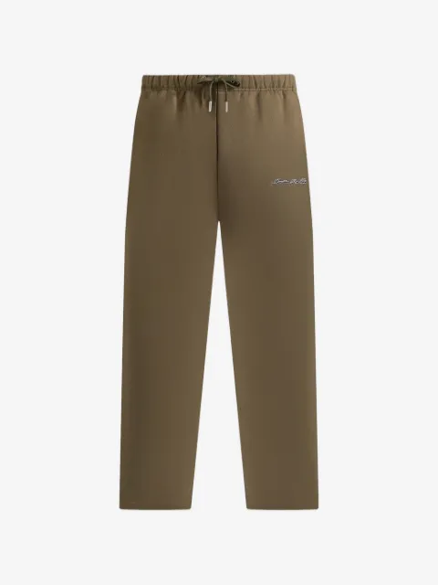 Manière De Voir JS003 in olive signature wide leg joggers