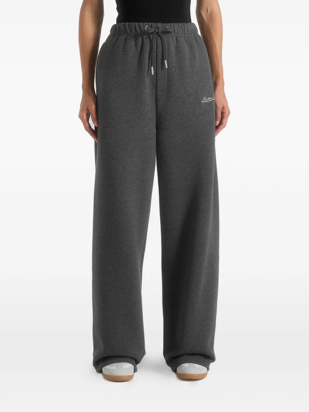 Manière De Voir Taylor drawstring track pants - Grigio